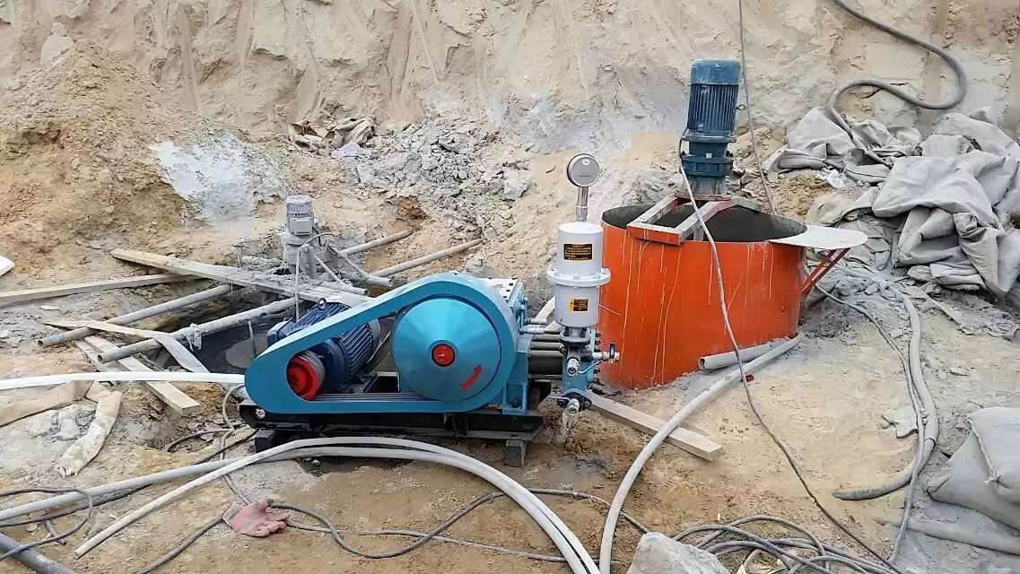 蒋场镇顶管注浆