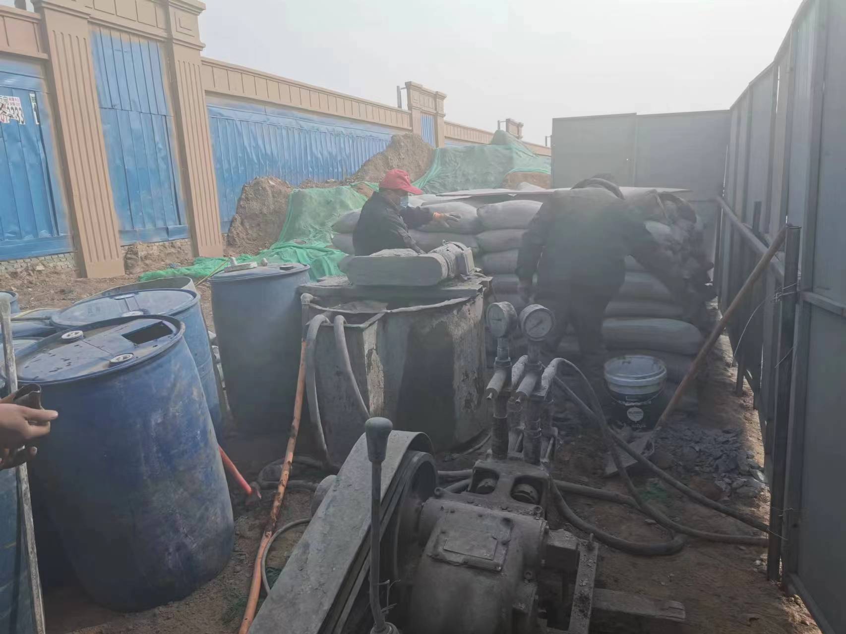 蒋场镇房屋下沉注浆